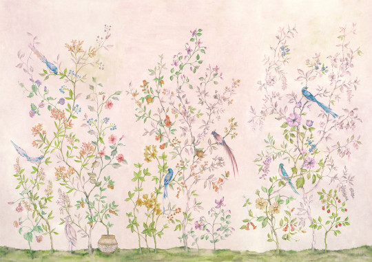 Coordonne Mural Tea Garden - Pink