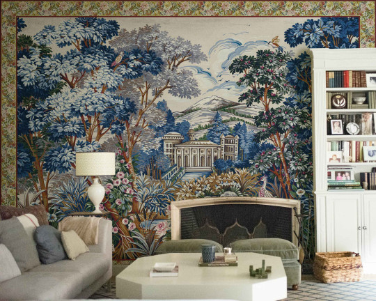 Coordonne Wandbild Tapestry - Blue