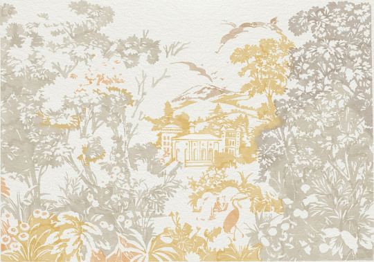 Coordonne Wandbild Neo-Tapestry - Terra