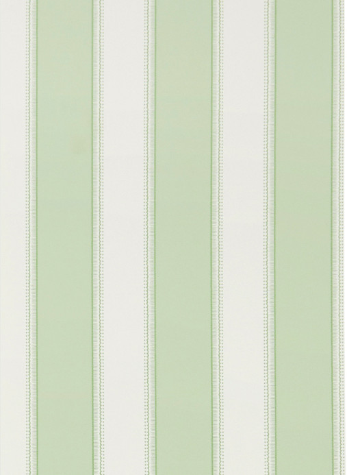 Nina Campbell Papier peint Sackville Stripe - Green