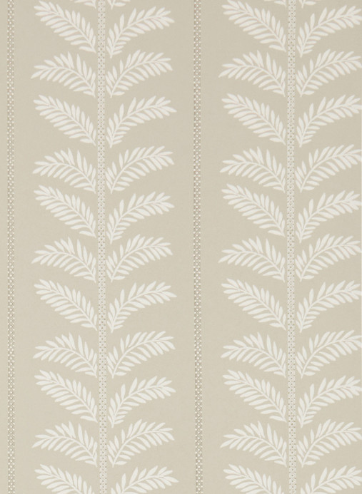 Nina Campbell Wallpaper Plumier - Stone/ Ivory