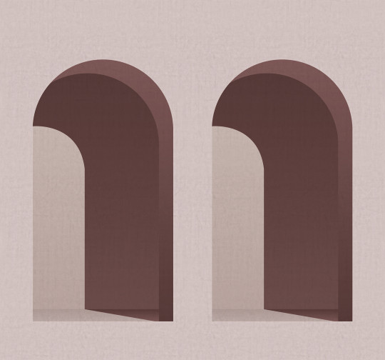 Rebel Walls Wandbild Arch - Pink