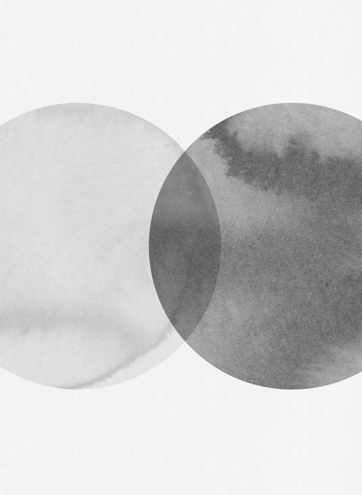 Rebel Walls Wandbild Eclipse - Graphite