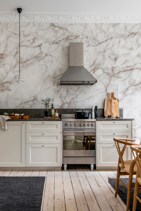 Rebel Walls Wandbild Marble Art - Sand