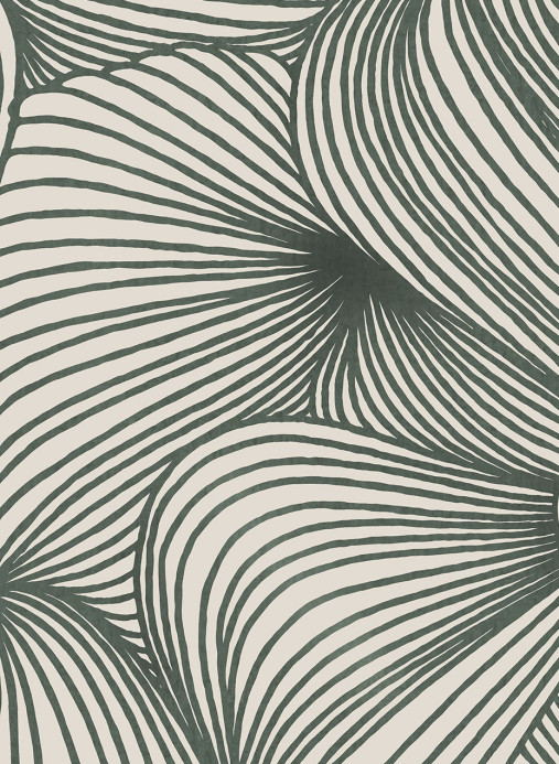 Rebel Walls Papier peint panoramique Opulence Lines - Moss