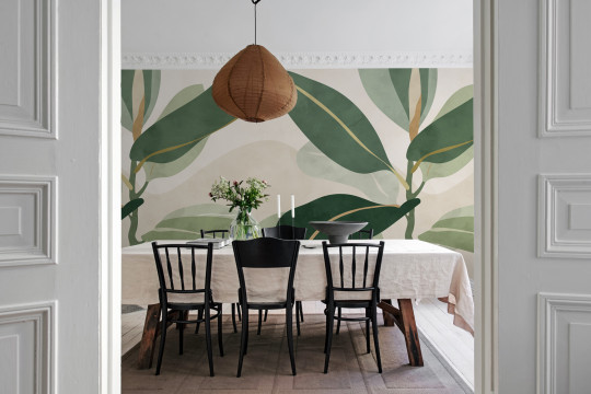 Rebel Walls Wandbild Ruby - Green