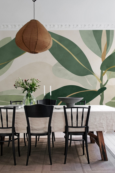 Rebel Walls Wandbild Ruby - Green