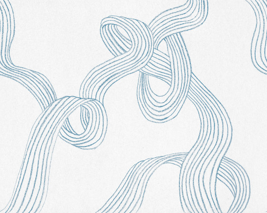 Rebel Walls Wandbild Stripes - Light Blue