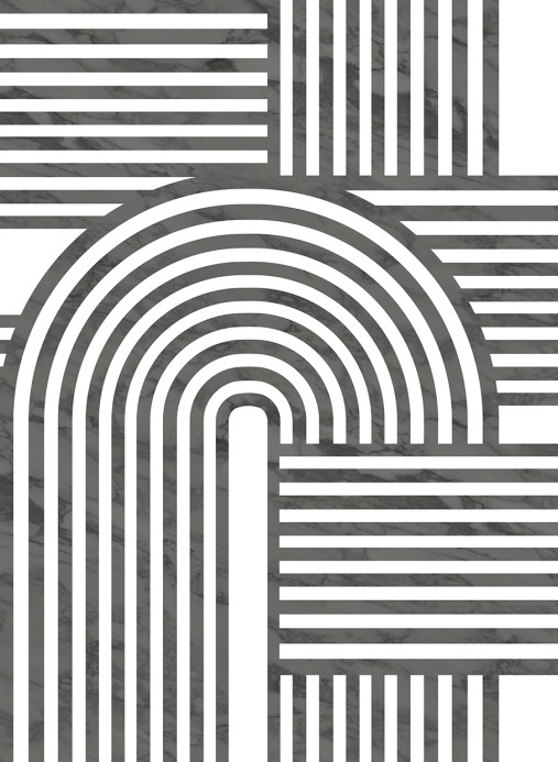 Rebel Walls Wandbild Twine - Graphite