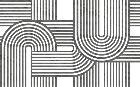 Rebel Walls Wandbild Twine - Graphite