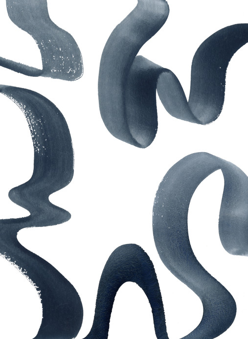 Rebel Walls Wandbild Waves - Ink