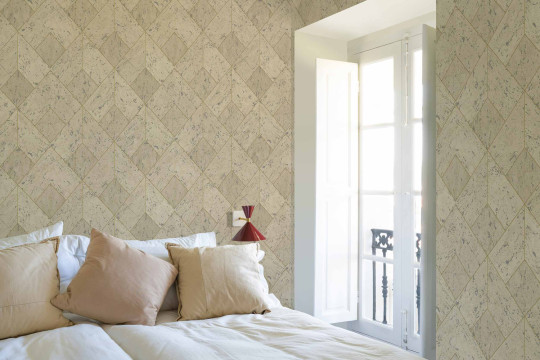 Coordonne Tapete Diamond Cork - Beige