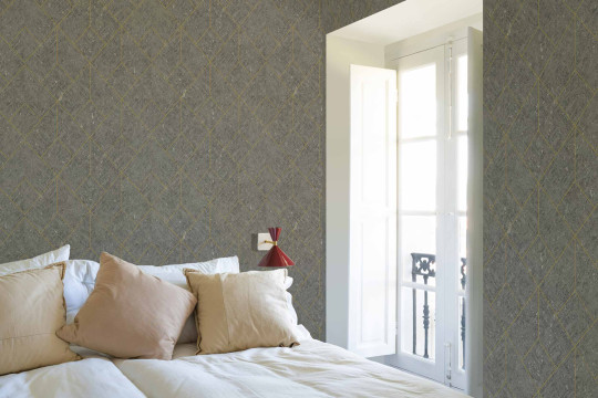 Coordonne Tapete Diamond Cork - Pearl