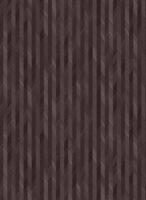 Coordonne Wallpaper Wheat Spike - Bordeaux