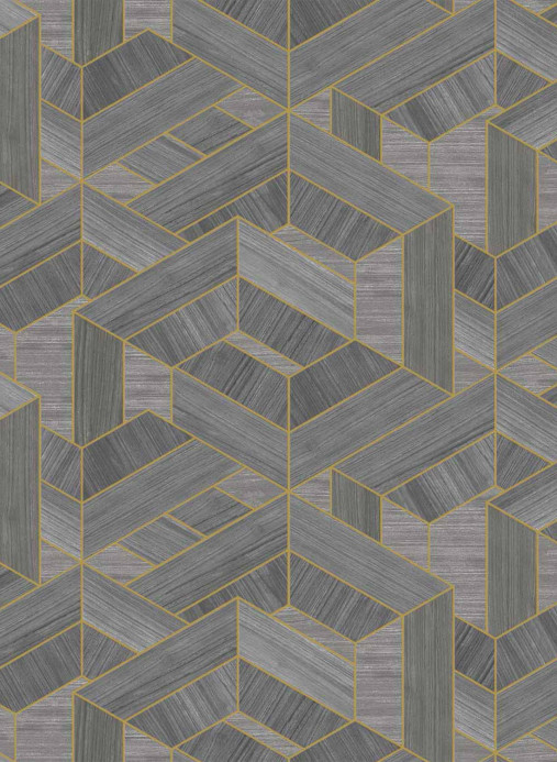 Coordonne Wallpaper Hexagon - Steel