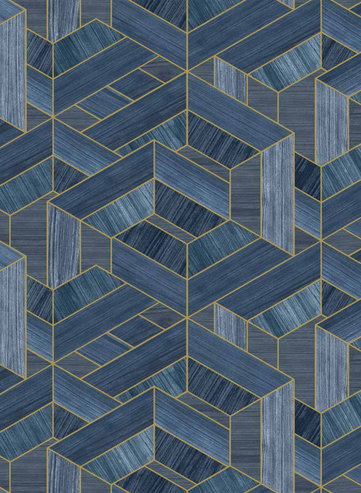 Coordonne Wallpaper Hexagon - Ocean