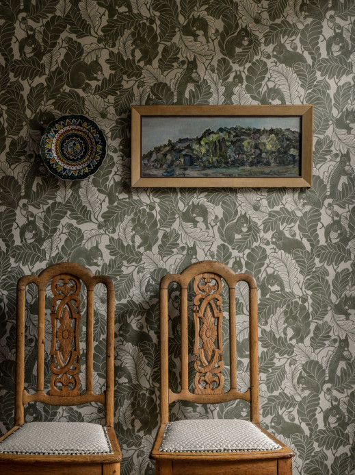 Långelid / von Brömssen Wallpaper Oak Tree Tails