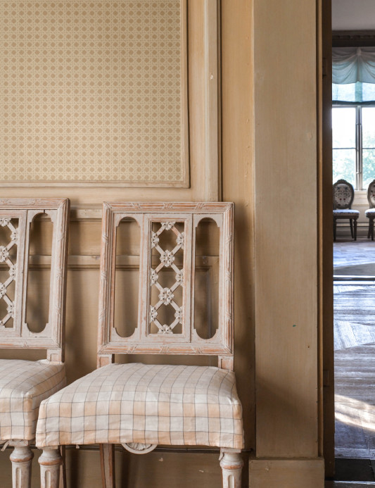 Långelid / von Brömssen Papier peint Please Have a Seat - Rattan