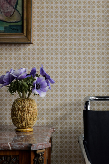 Långelid / von Brömssen Papier peint Please Have a Seat - Rattan