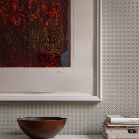 Långelid / von Brömssen Papier peint Please Have a Seat - Rattan