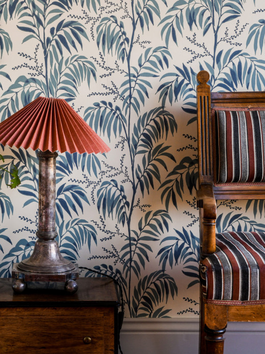 Långelid / von Brömssen Tapete Casablanca Afternoon - Misty Green