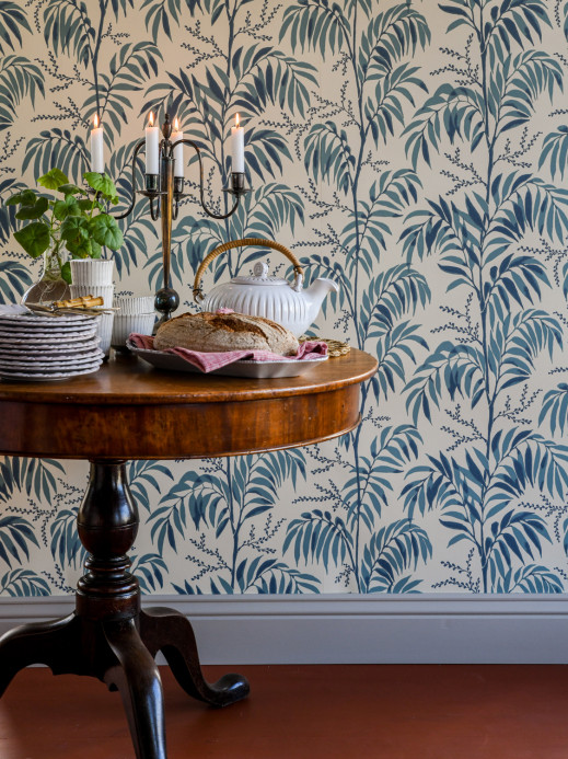 Långelid / von Brömssen Tapete Casablanca Afternoon - Misty Green