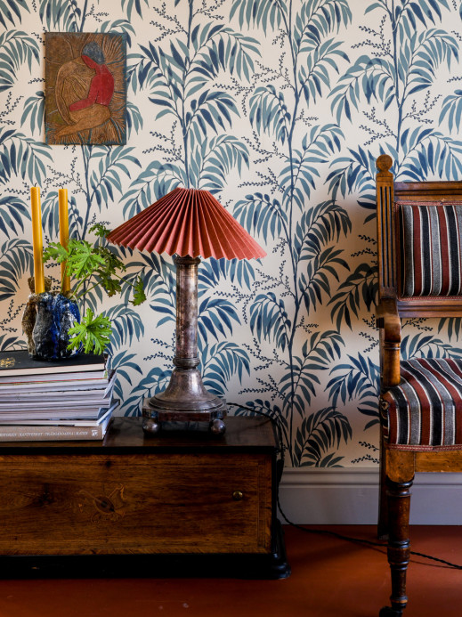 Långelid / von Brömssen Tapete Casablanca Afternoon - Misty Green