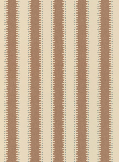 Långelid / von Brömssen Tapete Jagged Stripe - Powder Tan