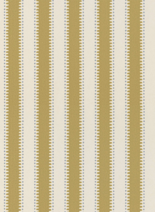 Långelid / von Brömssen Papier peint Jagged Stripe - Mustard