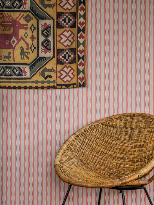 Långelid / von Brömssen Wallpaper Stitched Stripe