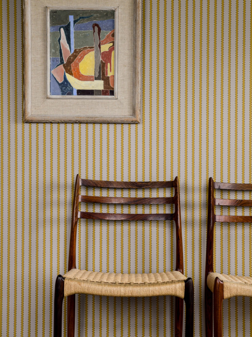 Långelid / von Brömssen Wallpaper Stitched Stripe