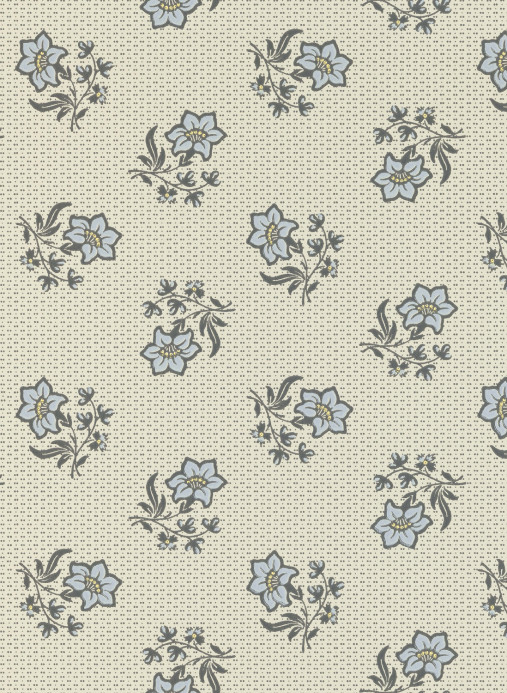 Långelid / von Brömssen Wallpaper Edelweiss - Pearl Blue
