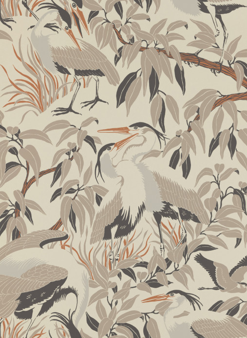 Långelid / von Brömssen Wallpaper Herons - Trench Coat