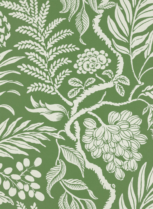 Långelid / von Brömssen Papier peint Cornucopia - Verde