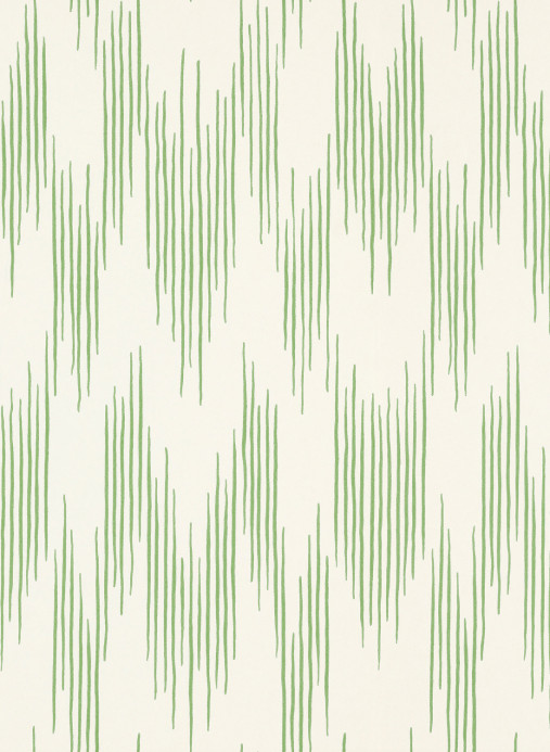 Långelid / von Brömssen Papier peint Ikat - Ivy Green