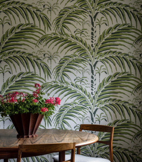 Långelid / von Brömssen Papier peint Palm House - Morning Green