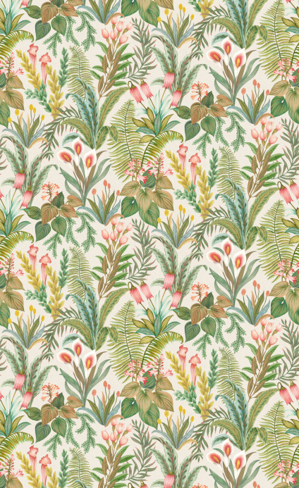 Osborne & Little Tapete Calla Lily - Forest