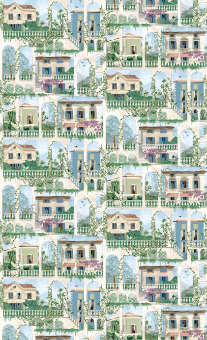 Osborne & Little Carta da parati Villa Como