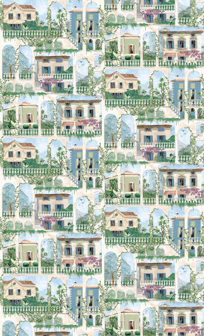 Osborne & Little Wallpaper Villa Como