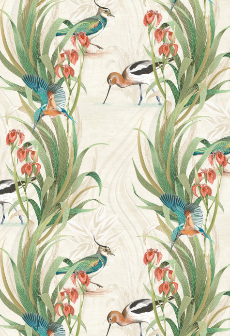 Osborne & Little Wallpaper Halcyon - Coral