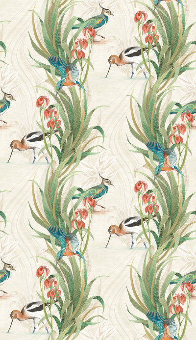 Osborne & Little Wallpaper Halcyon - Coral