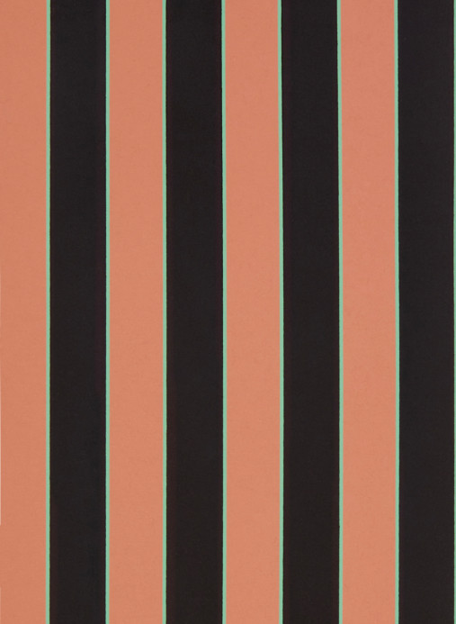 Osborne & Little Papier peint Regency Stripe - Terracotta