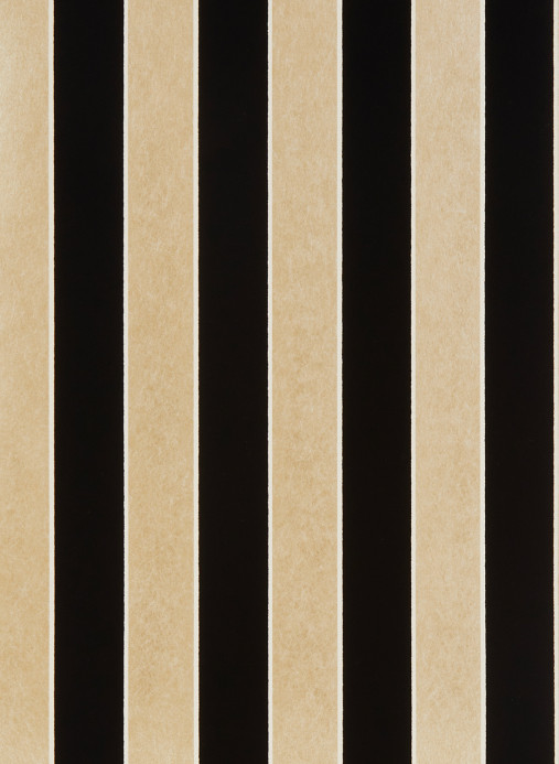 Osborne & Little Wallpaper Regency Stripe - Gold/ Black