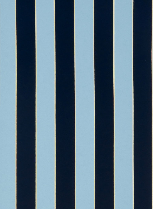 Osborne & Little Tapete Regency Stripe - Navy/ Sky
