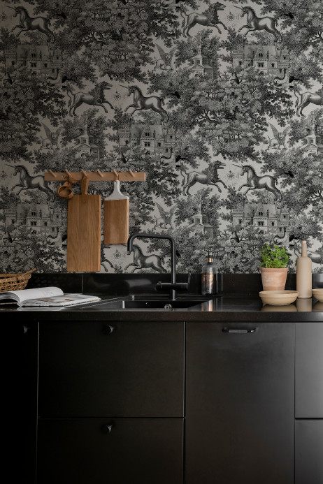 Rebel Walls Wallpaper Fairy Tale Castle