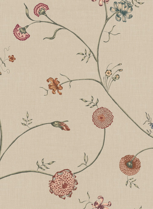 Rebel Walls Carta da parati Flower Thread - Sand