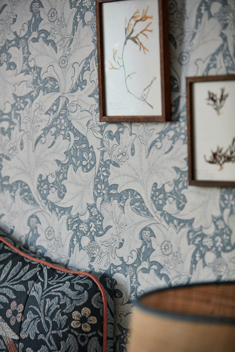 Morris & Co Tapete Wallflower - Woad Blue