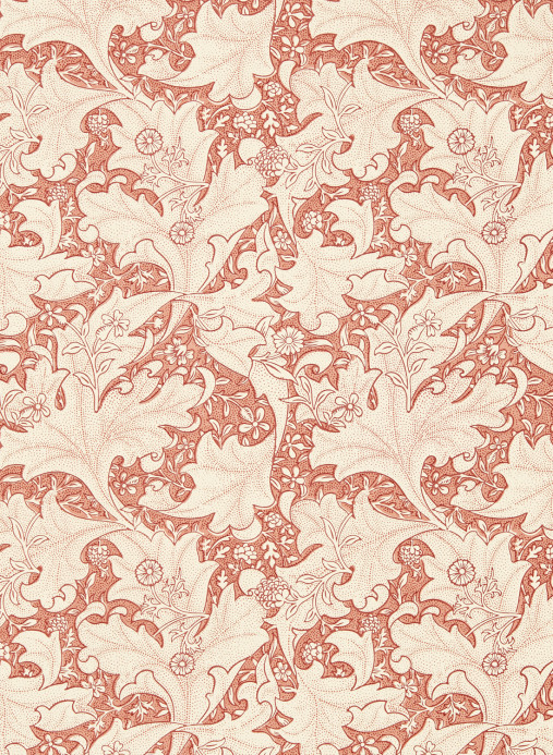 Morris & Co Wallpaper Wallflower - Chrysanthemum Pink