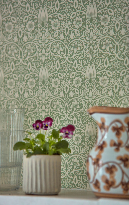 Morris & Co Wallpaper Borage