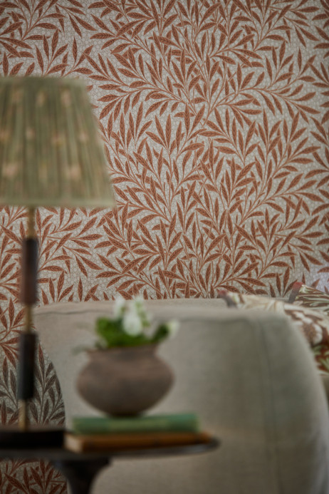 Morris & Co Tapete Emerys Willow - Chrysanthemum Pink